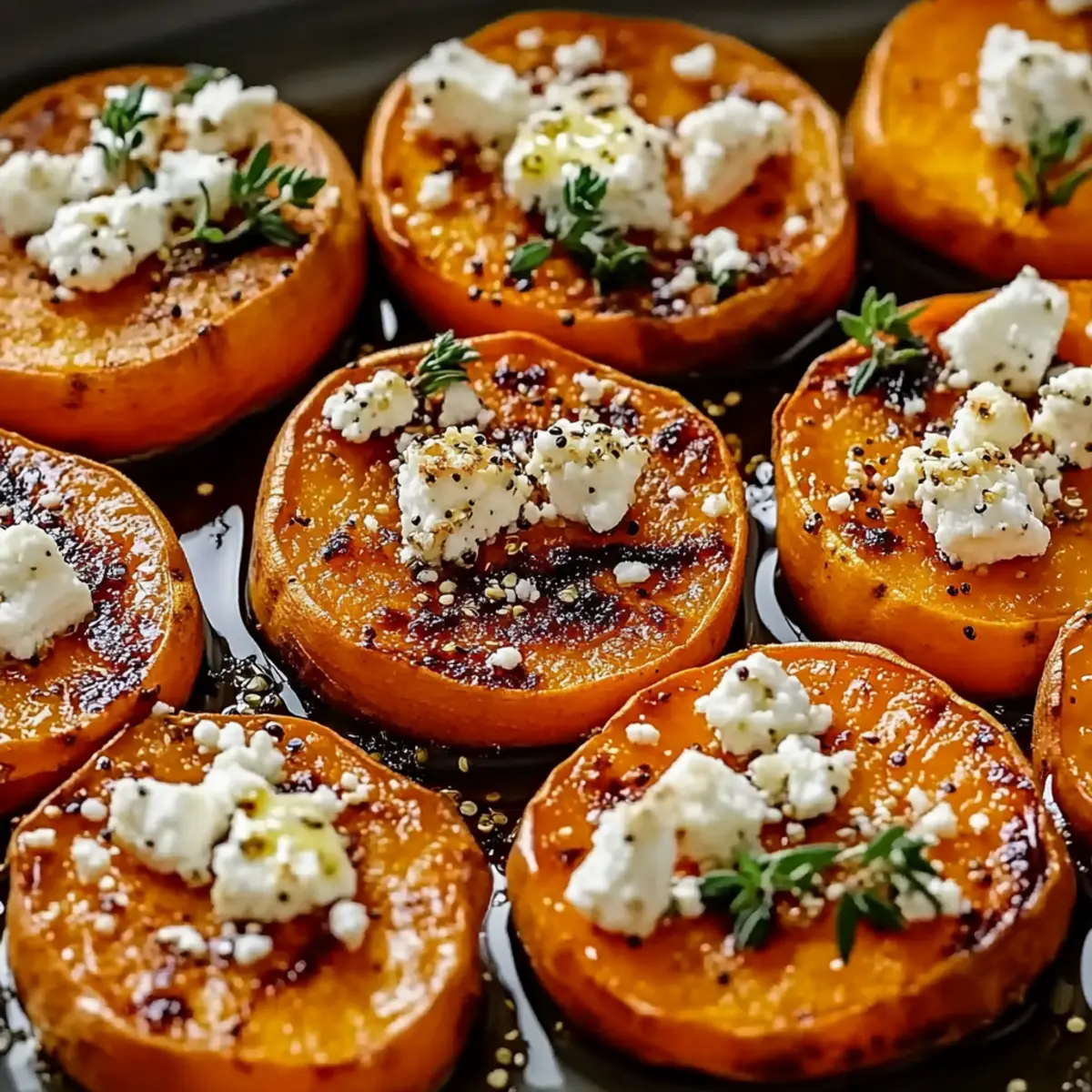 Delicious Quinoa Honey Feta Sweet Potato Rounds Recipe
