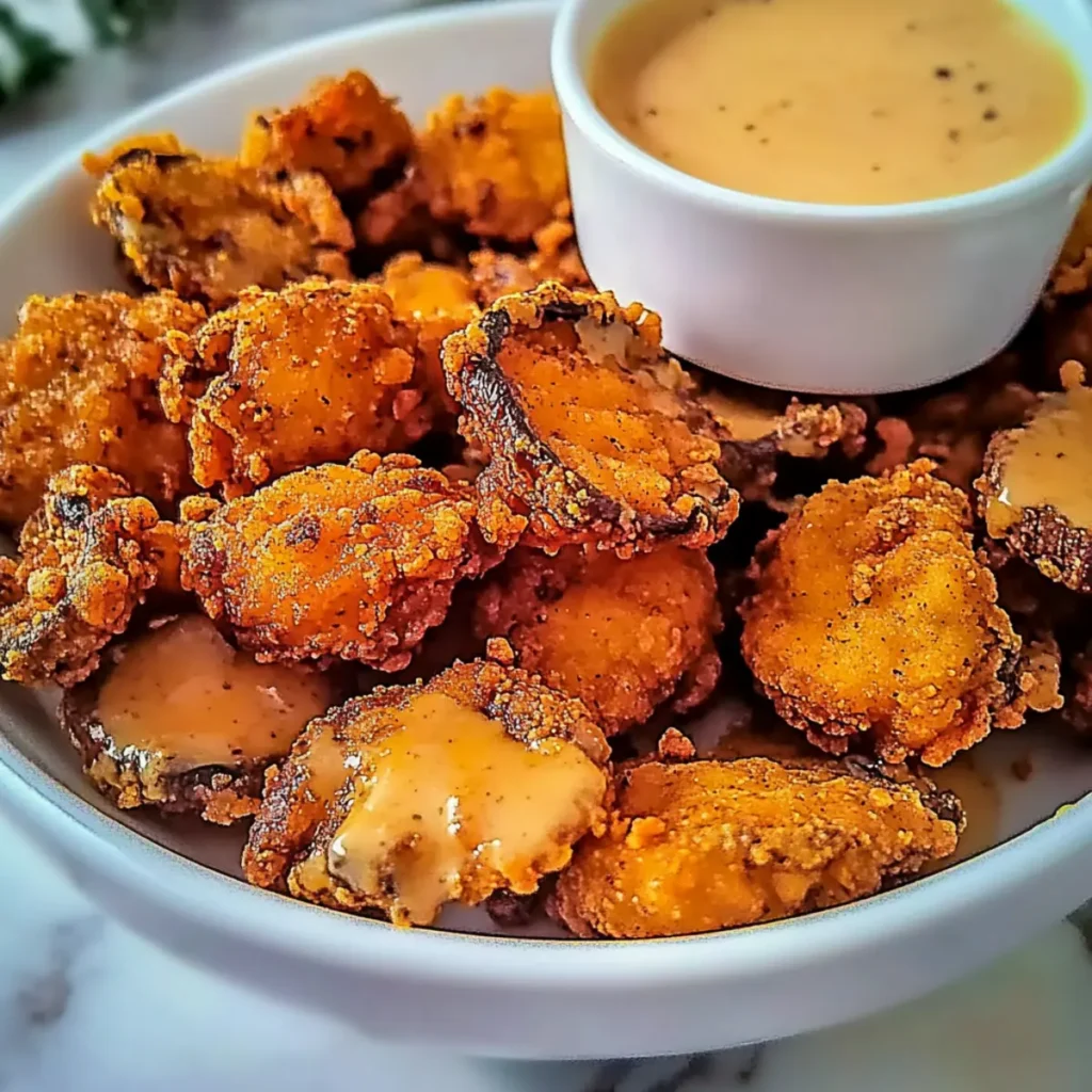 Easy Crispy Fried Mushrooms