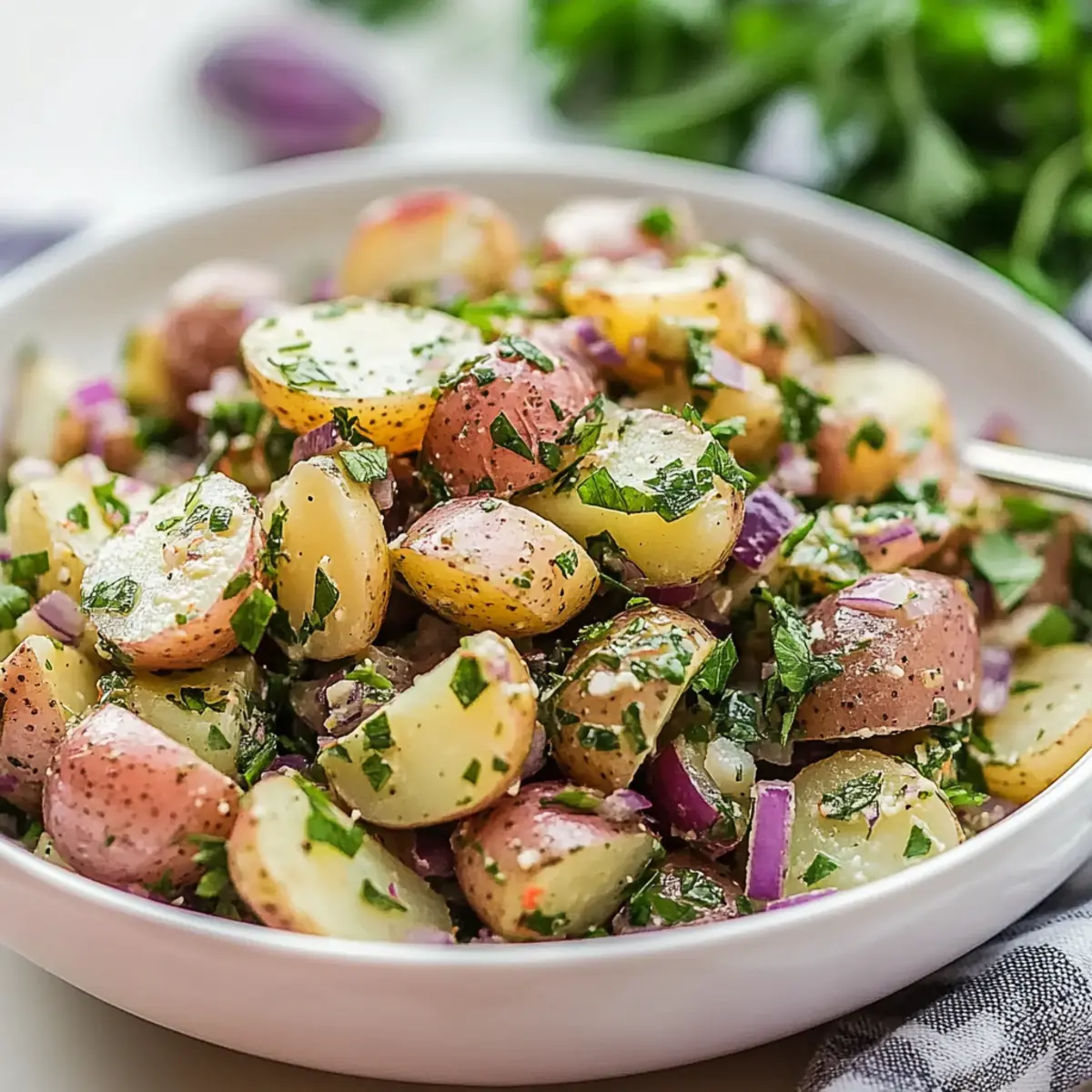 Delicious Sumac Potato Salad Recipe with Mediterranean Flavors