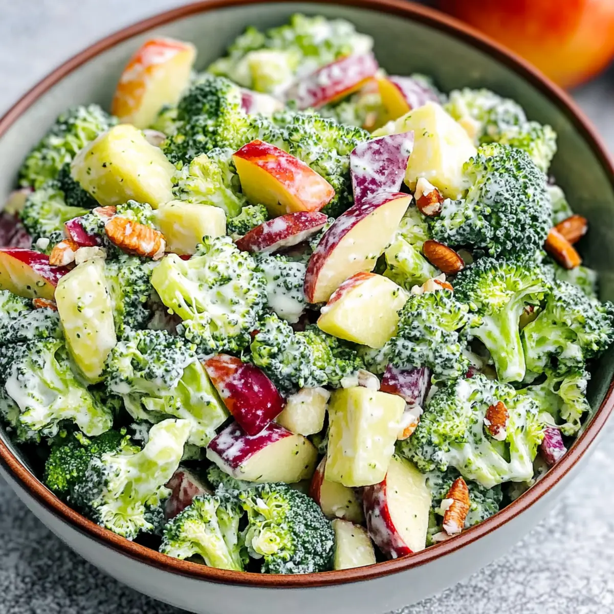 Delicious Apple Broccoli Salad Recipe for Healthy Eating