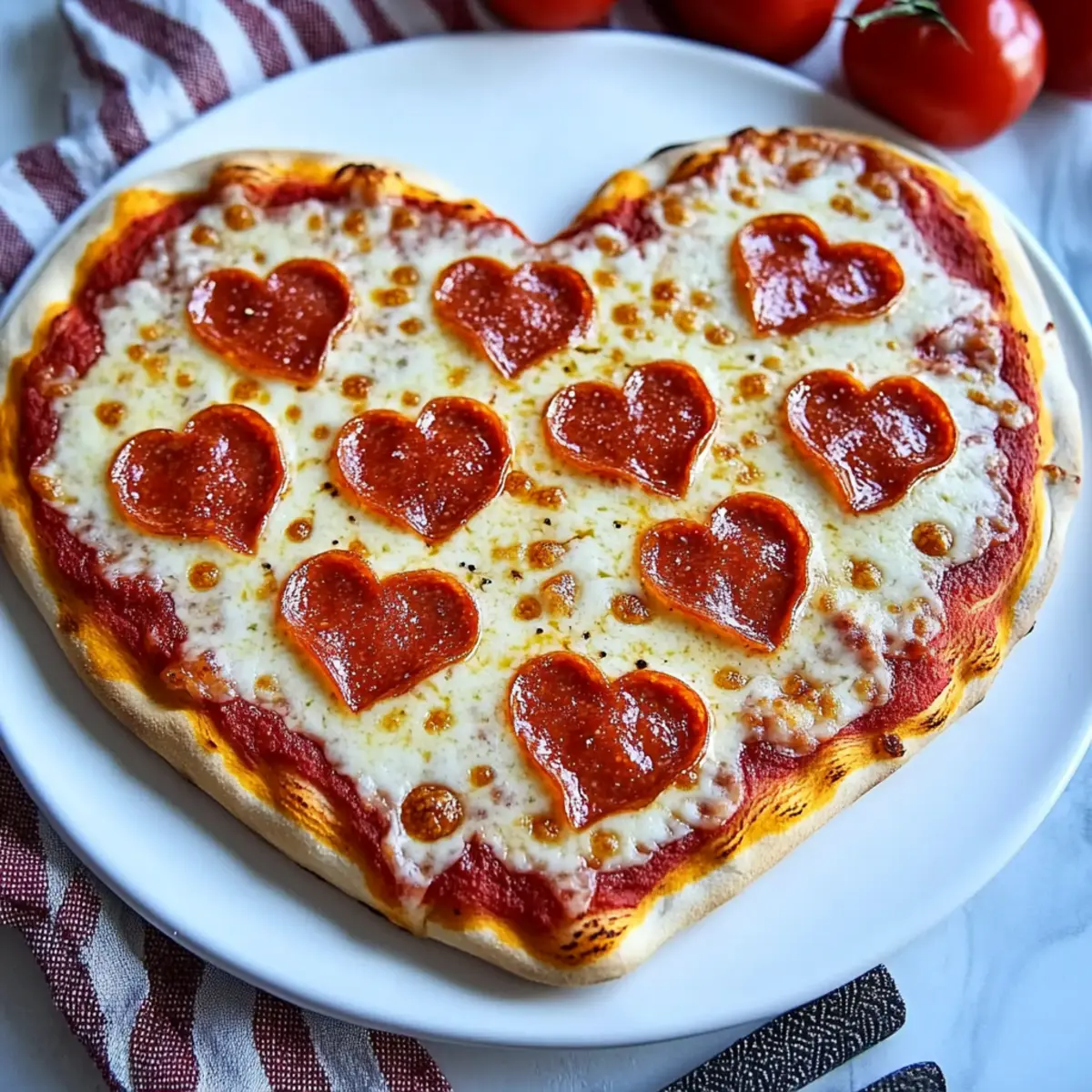 Delicious Heart-Shaped Pizza Recipe for Your Special Occasion