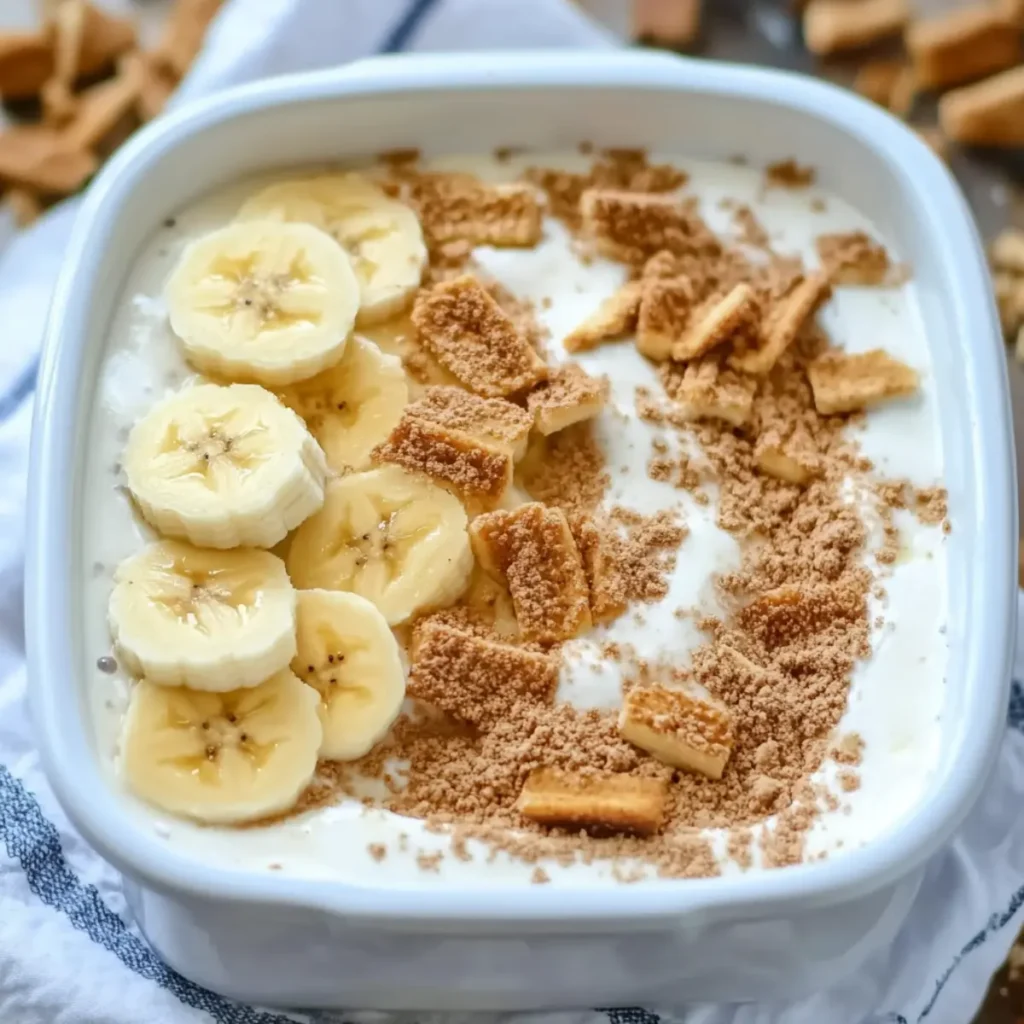 Biscoff Banana Pudding