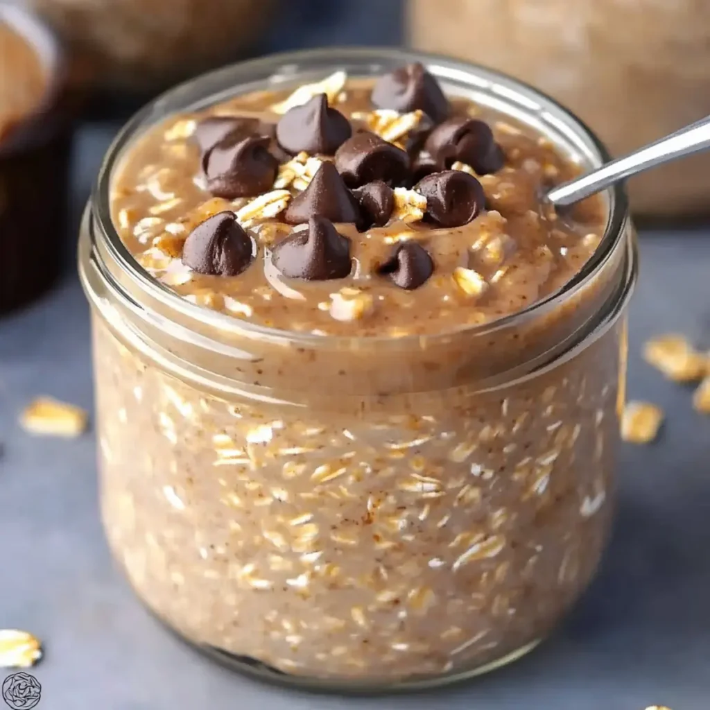 No Bake Cookie Overnight Oats