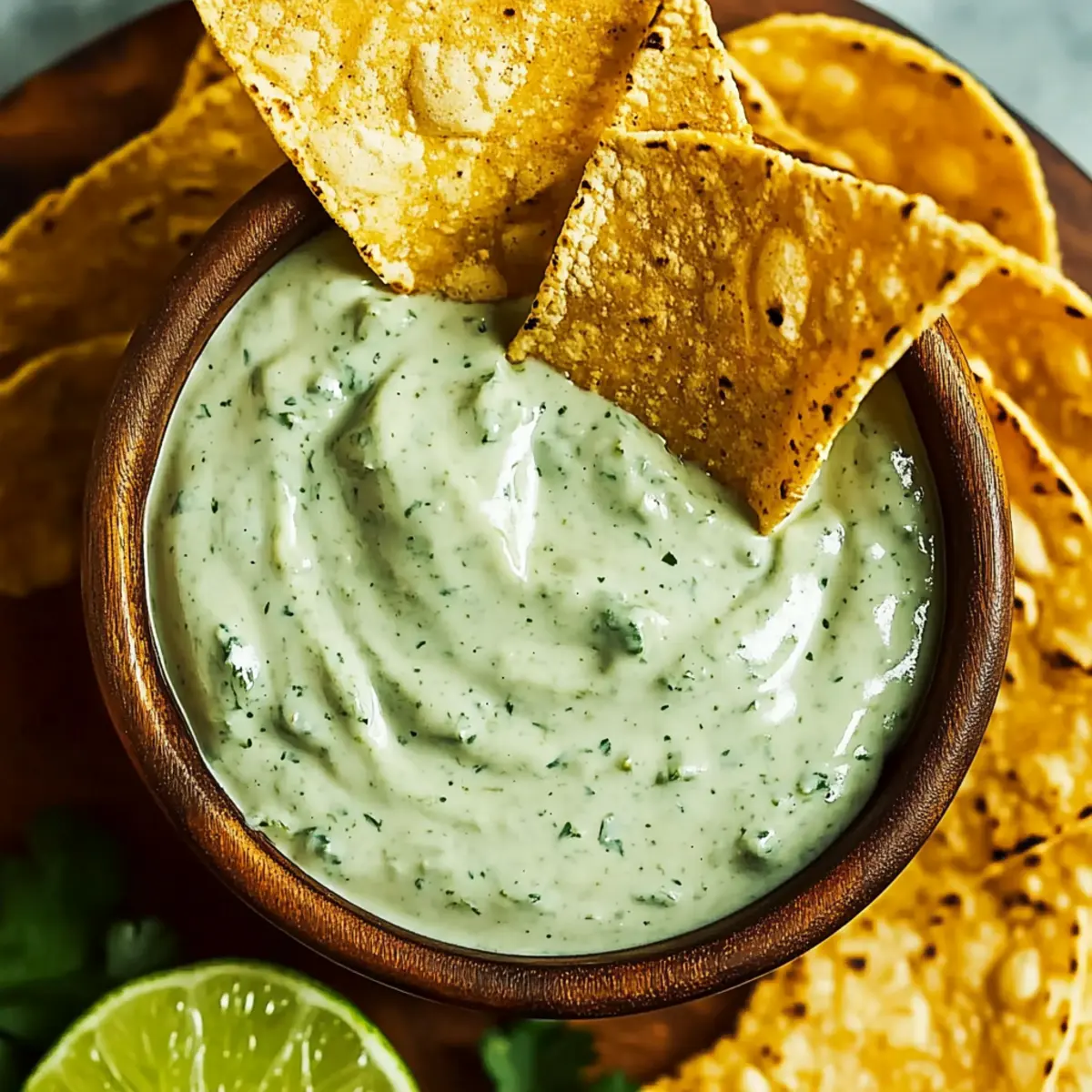 Creamy Cilantro Lime Taco Sauce