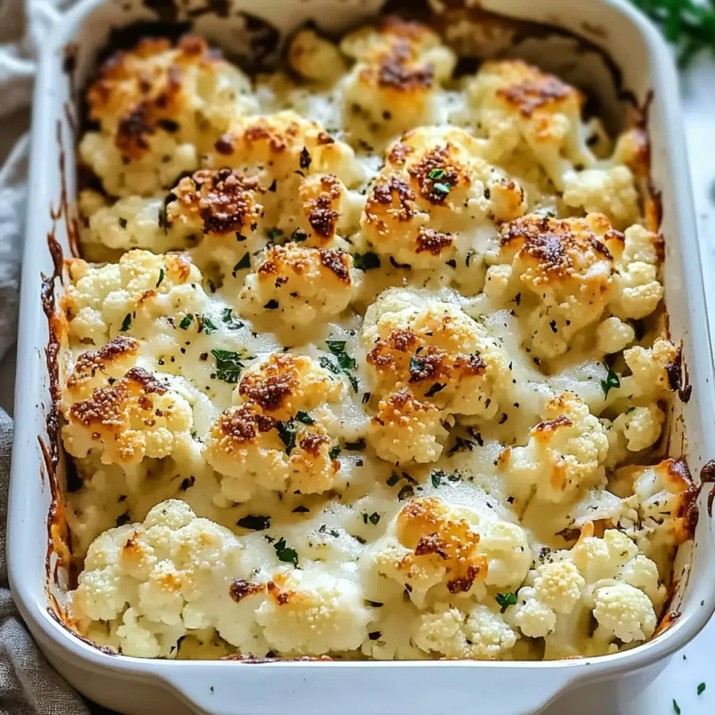 Cheesy Cauliflower Bake