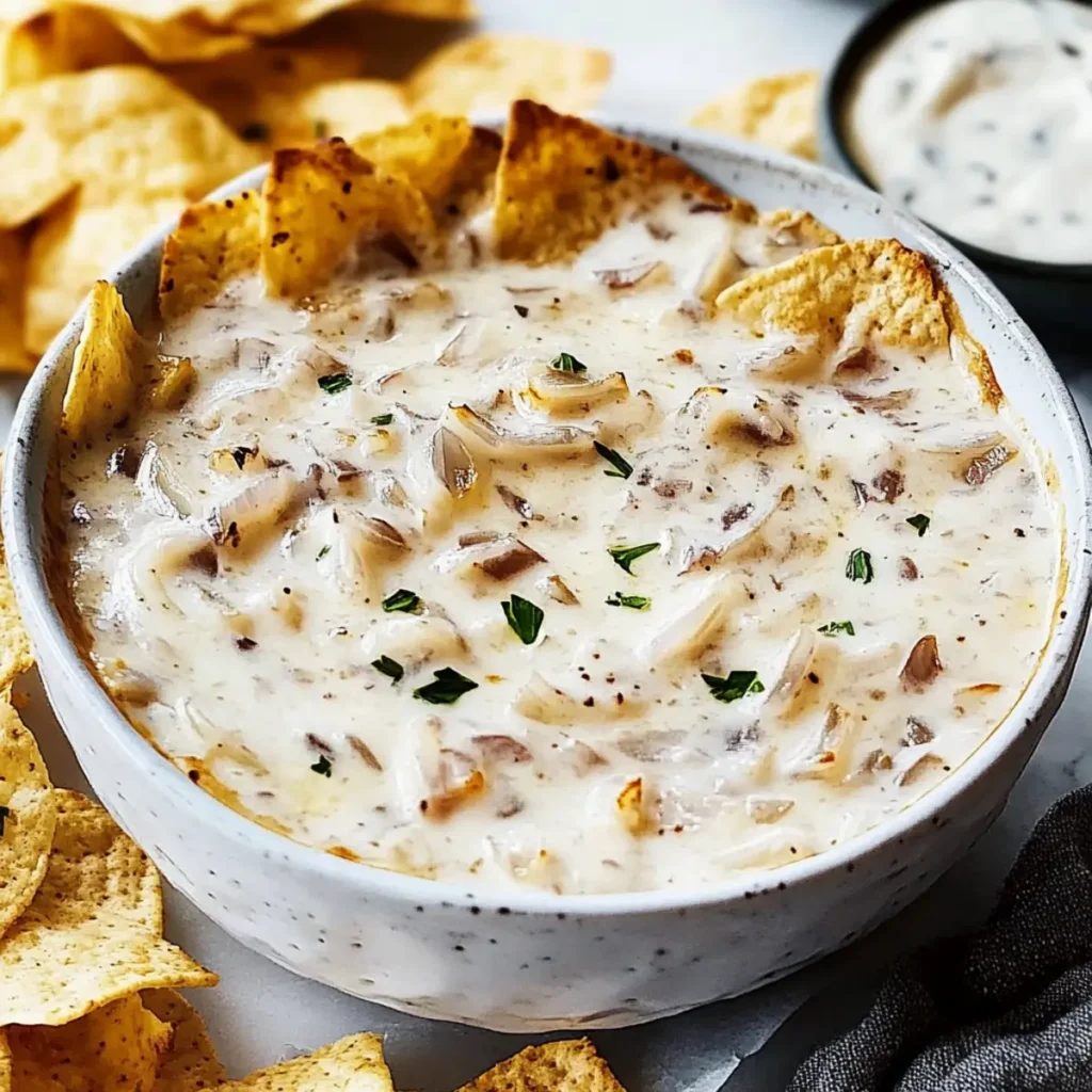 Creamy Classic French Onion Dip Recipe: Easy and Delicious
