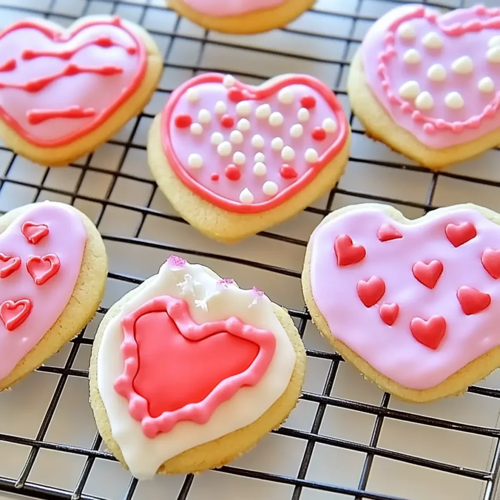 Delicious Valentine’s Day Sugar Cookies with Royal Icing Recipe