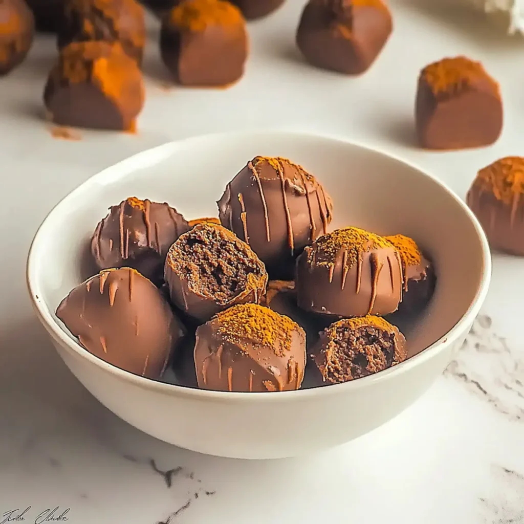 No-Bake Biscoff Truffles