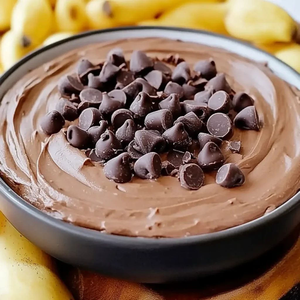 Chocolate Cheesecake Dip