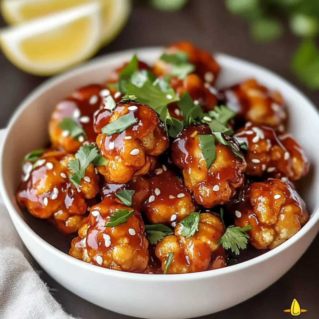 Cheesecake Factory Korean Cauliflower Recipe Quick & Easy Air Fryer Wings