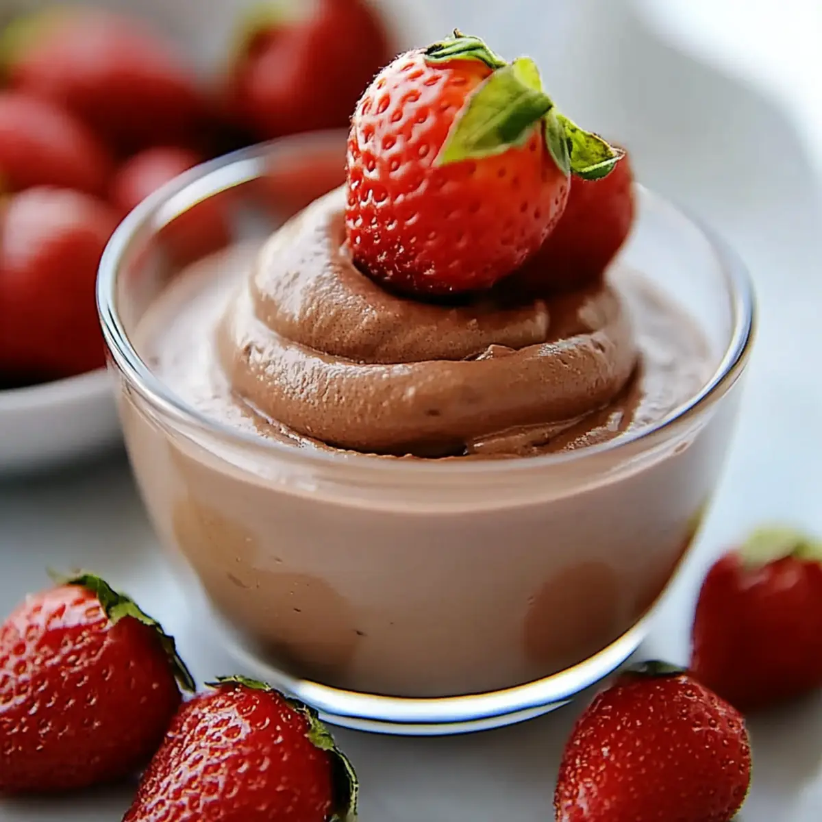 Cottage Cheese Chocolate Mousse