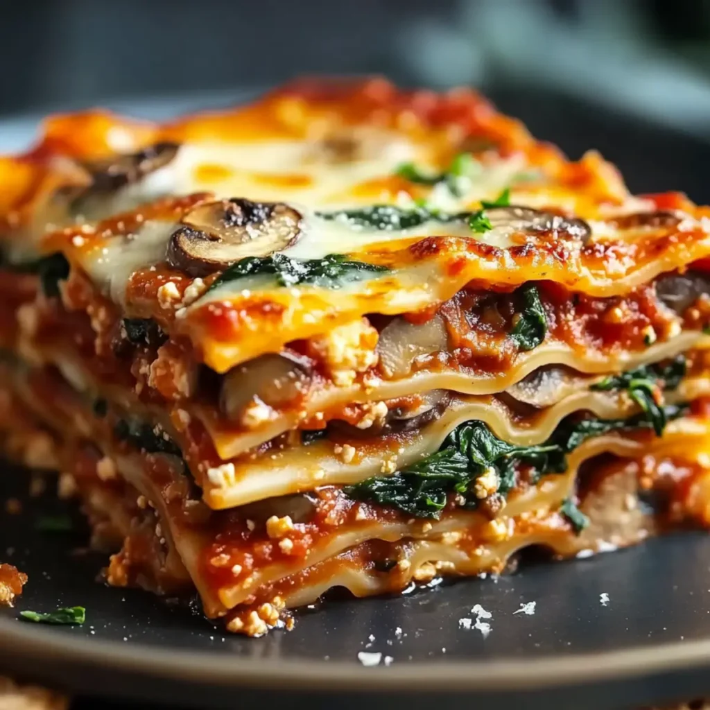 Delicious Mushroom and Spinach Lasagna Recipe for Comfort Food
