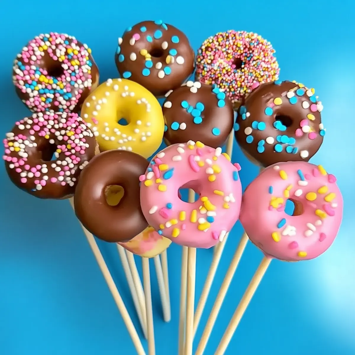 Delicious Donut-Style Cake Pops
