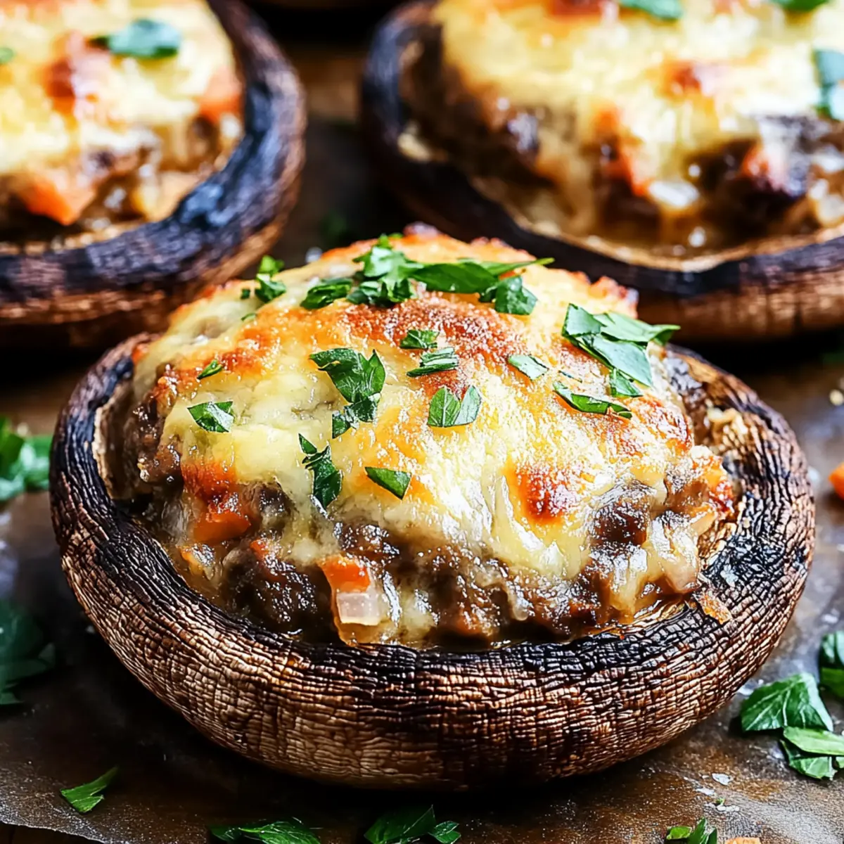 Delicious Stuffed Portobello Mushrooms Recipe for Easy Appetizers