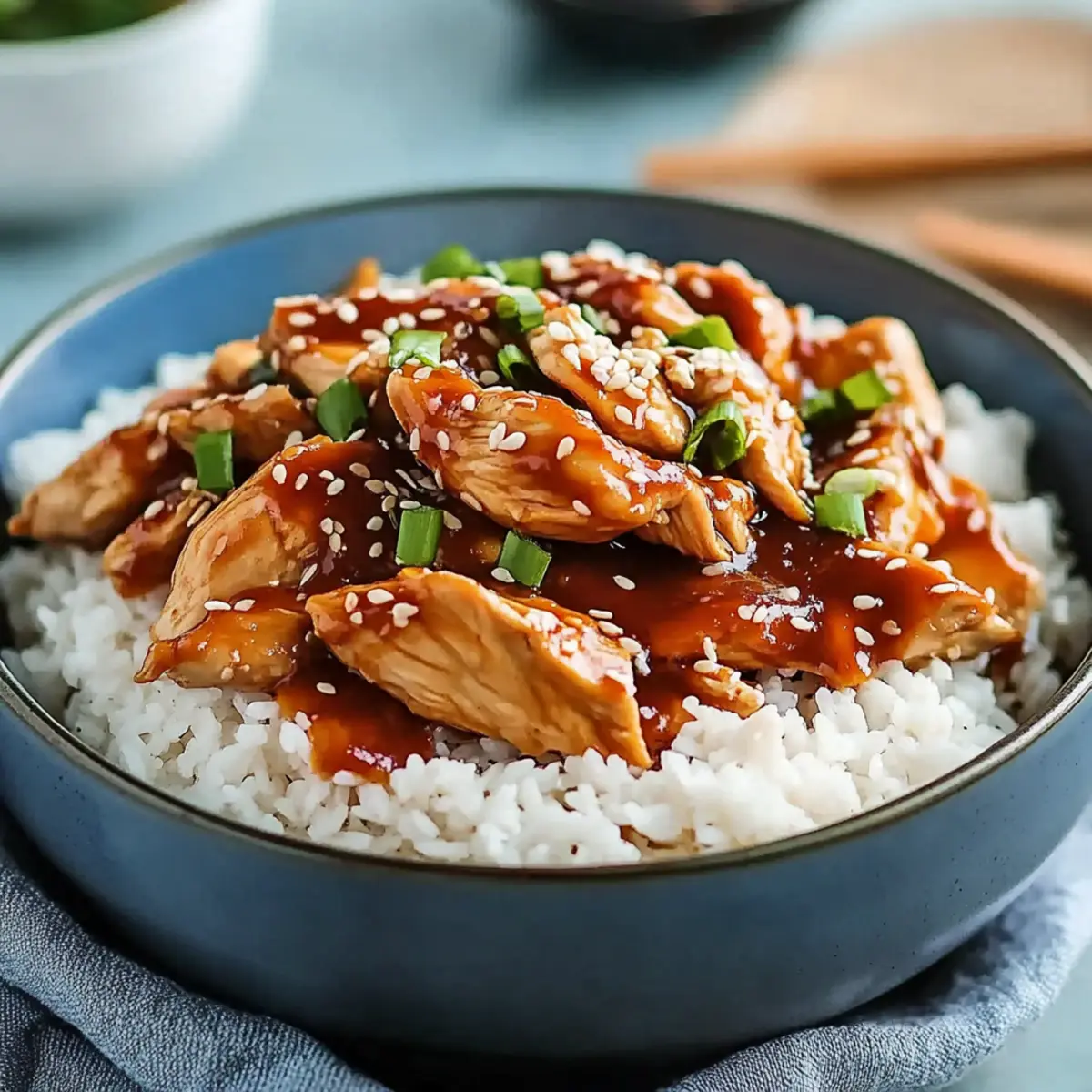 Slow Cooker Sweet Chili Chicken with Sesame Sauce Recipe