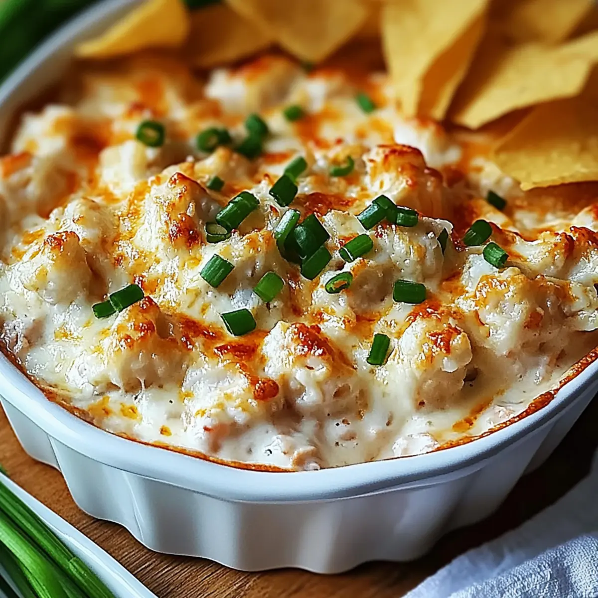 Cheesy Crab Rangoon Party Dip Deluxe with Crispy Wonton Chips