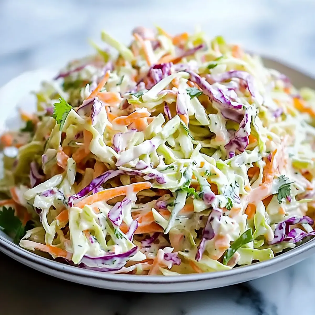 Easy Creamy Coleslaw Dressing for Perfect Summer Salads