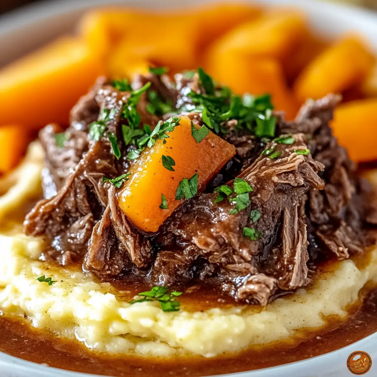 Crock Pot Beef Manhattan