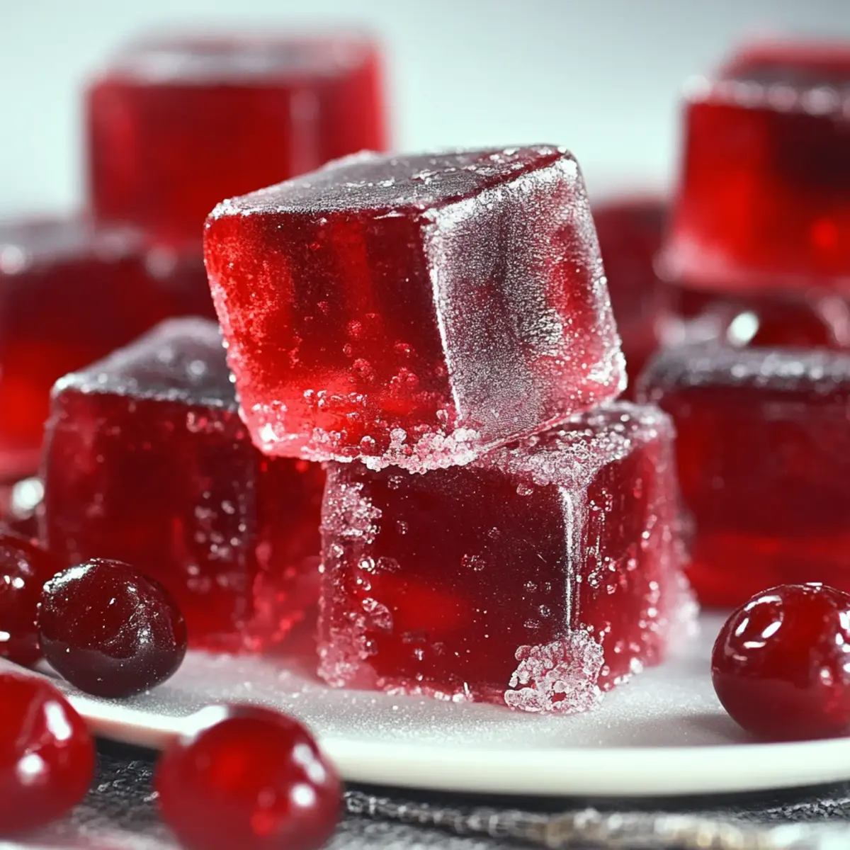 Cranberry Jelly Candy