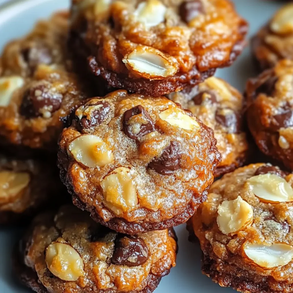 Chocolate Coconut Walnut Cookies
