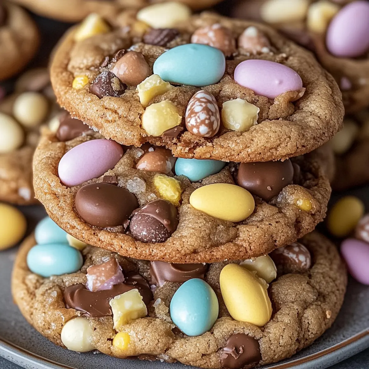 Easter Chocolate Cookies