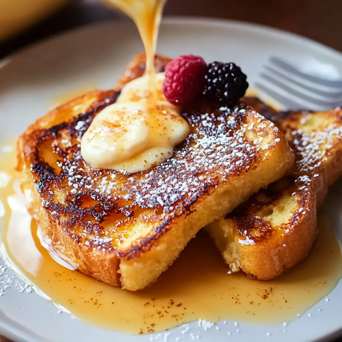 Crème Brûlée French Toast