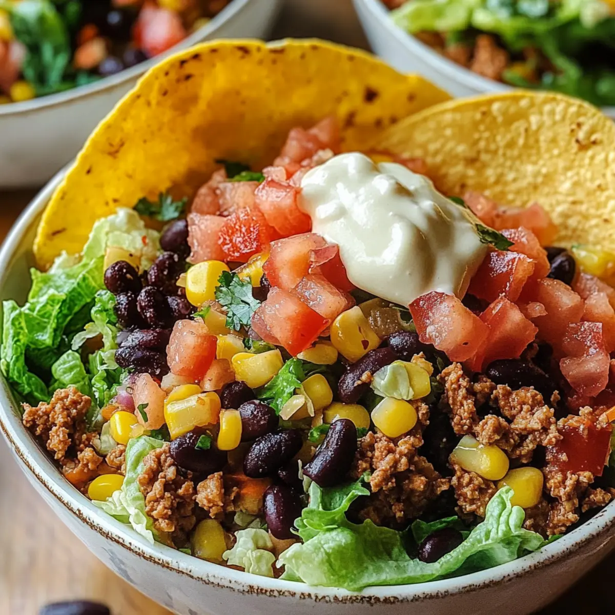 Taco Salad Bowls