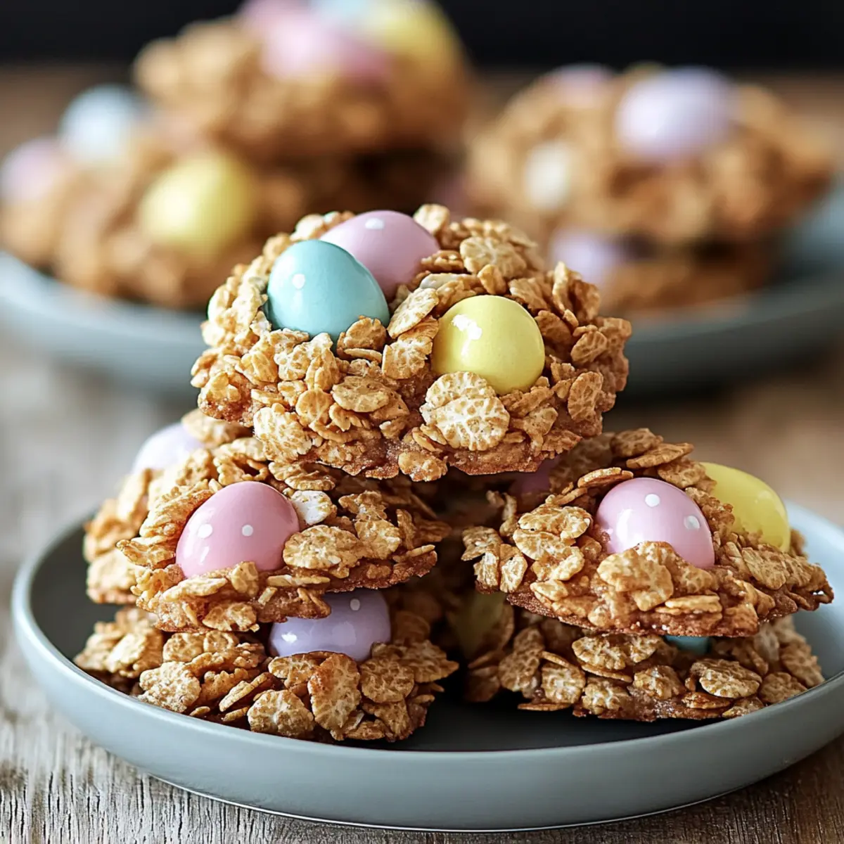 Easter Egg Cornflake Cookies