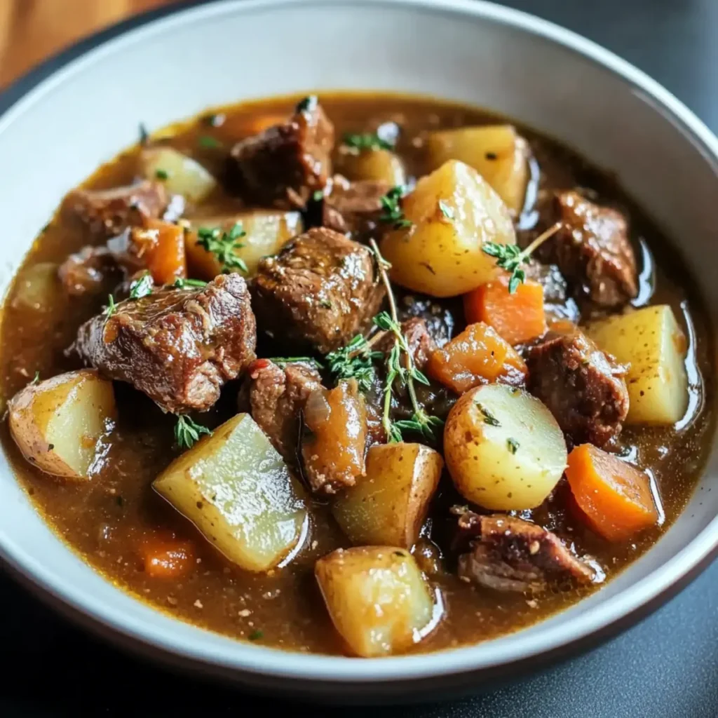Hearty Irish Lamb and Potato Stew