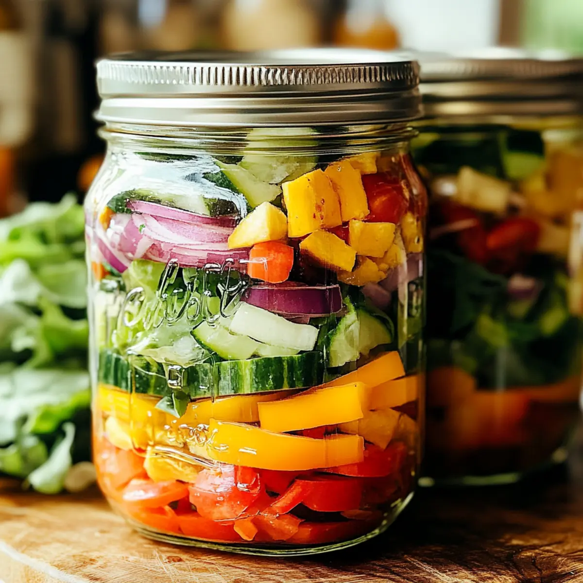 Mason Jar Salad