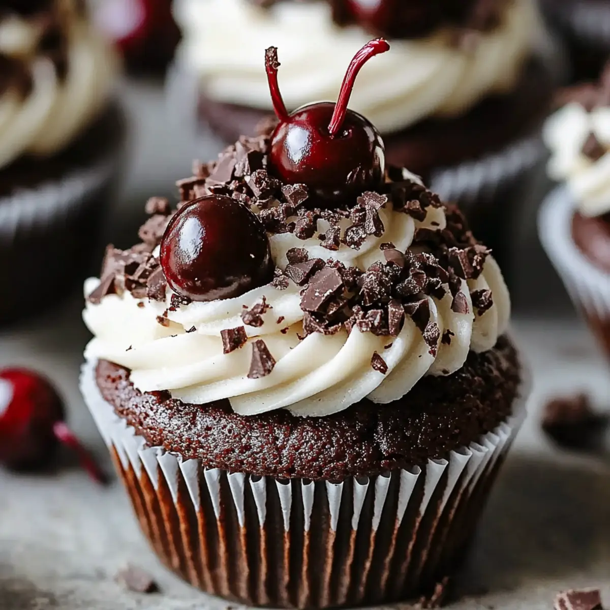 Black Forest Muffins