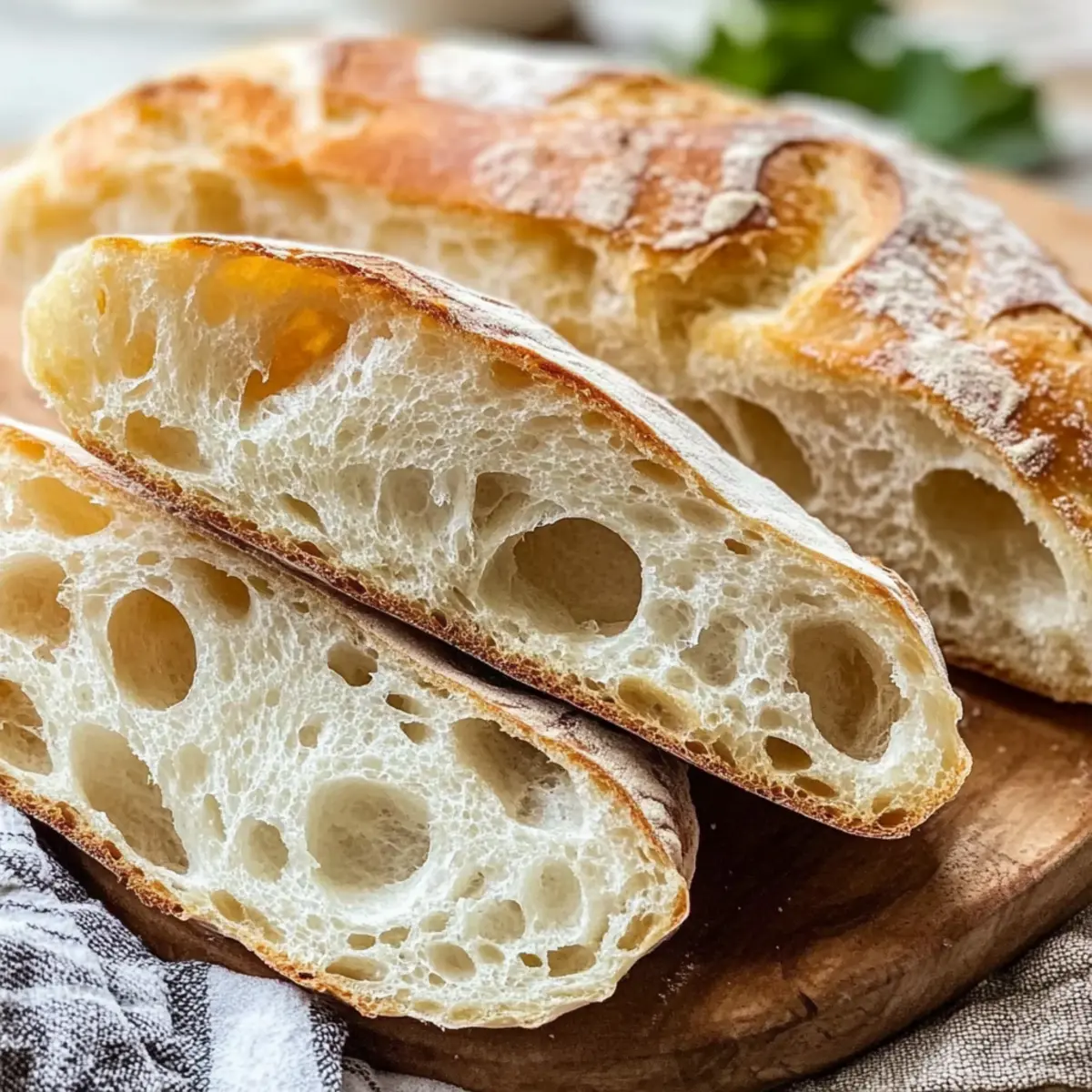 Easy Ciabatta Bread