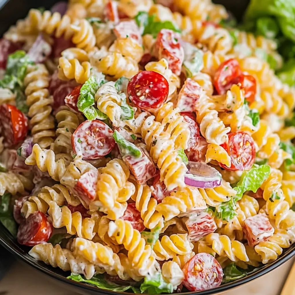 Effortless BLT Pasta Salad for Busy Days