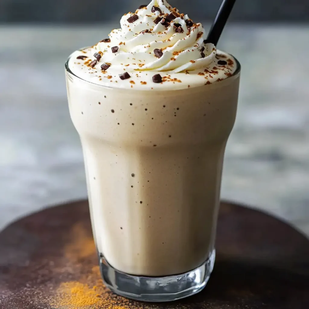 Easy Vanilla Frappe
