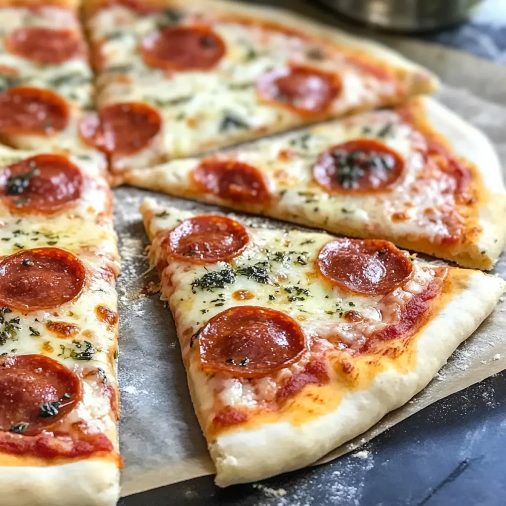 Classic Homemade Fluffy Pizza Dough