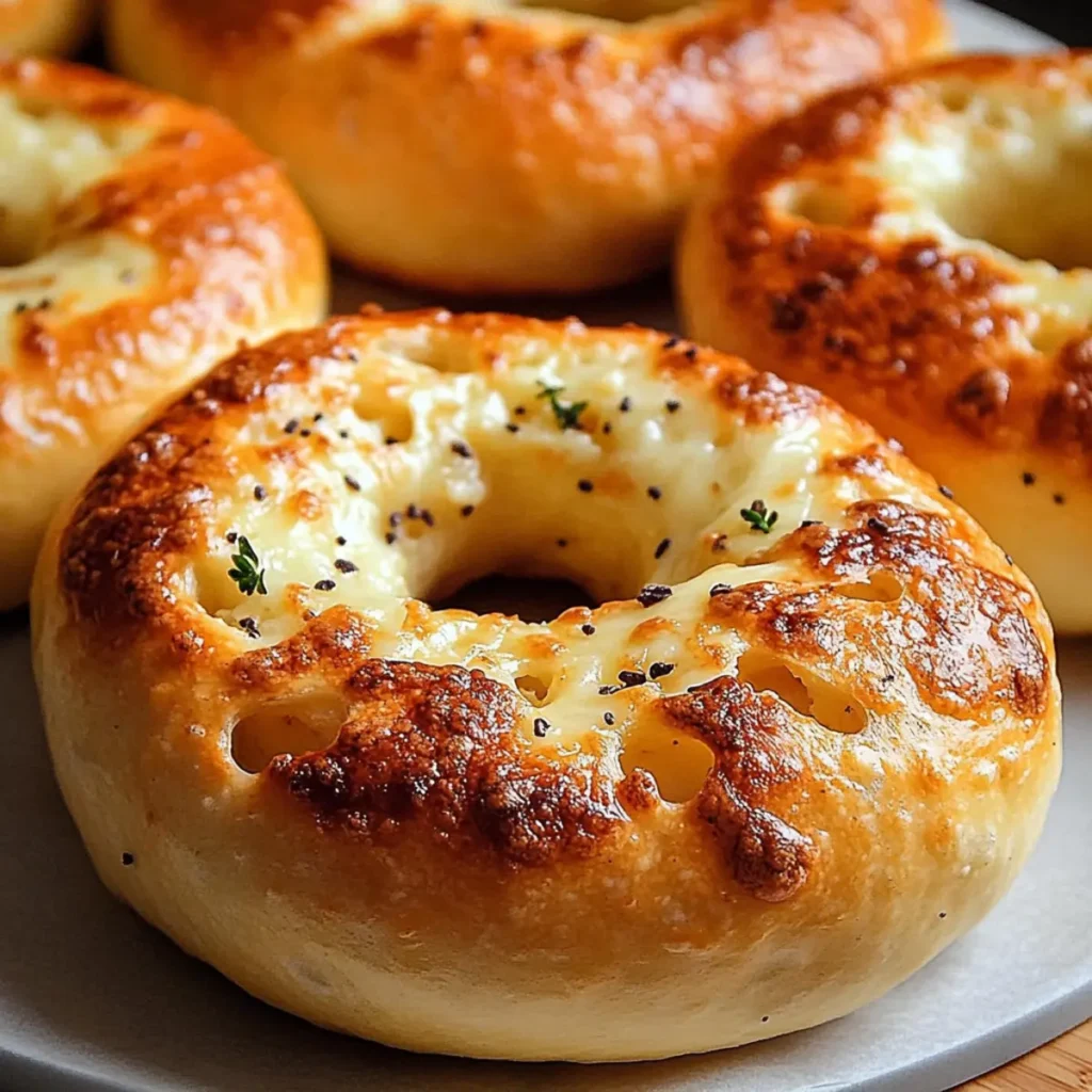 Asiago Cheese Bagels