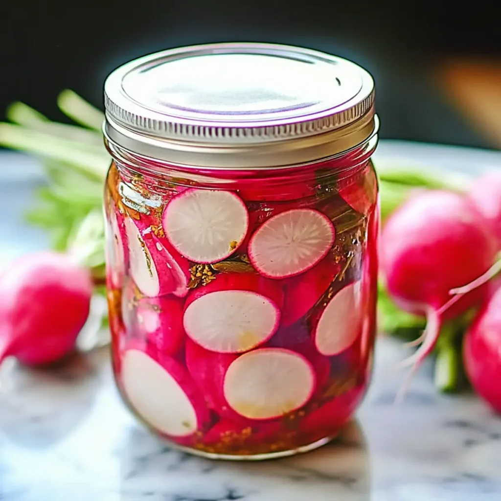 Refrigerator Sweet Pickled Radish