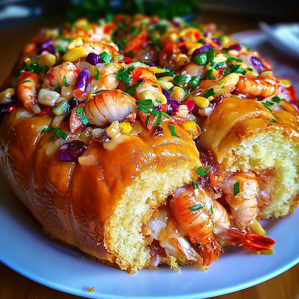 Crawfish King Cake