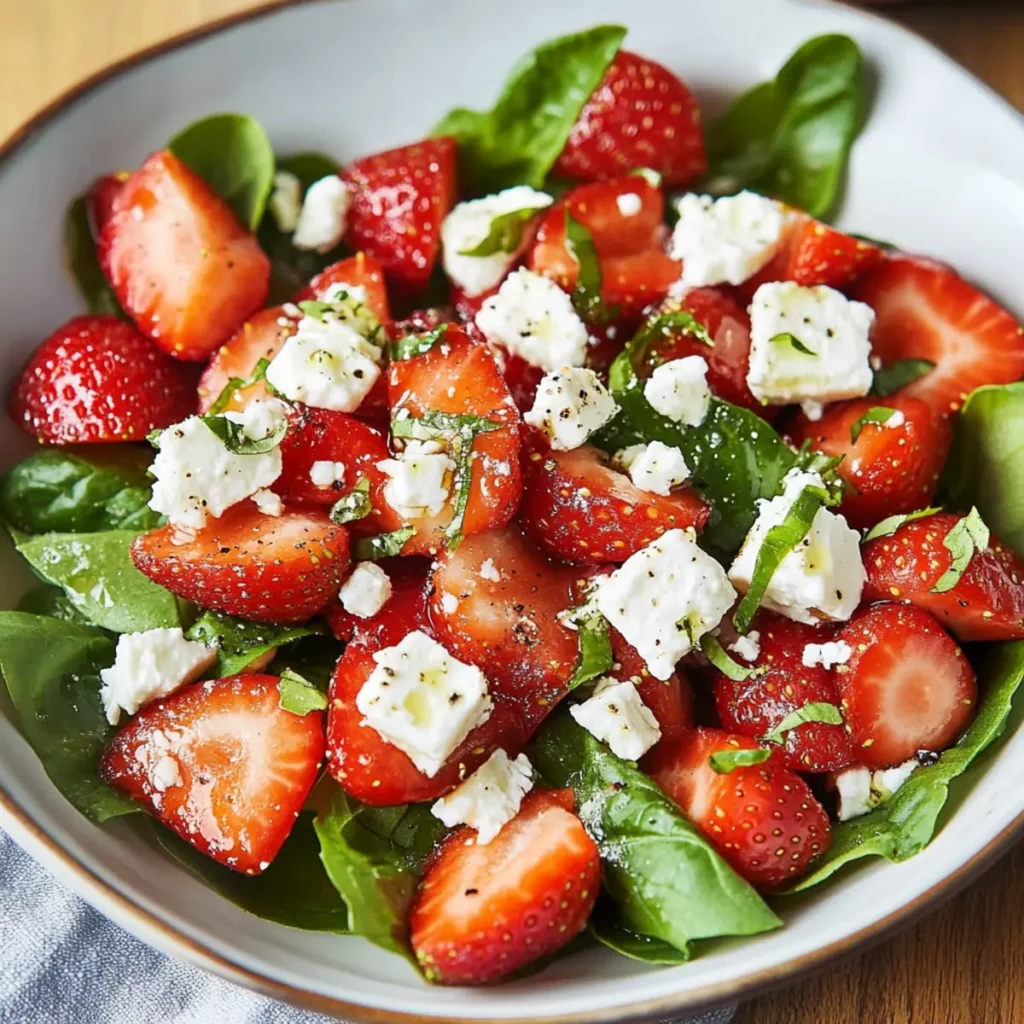 Strawberry Feta Salad