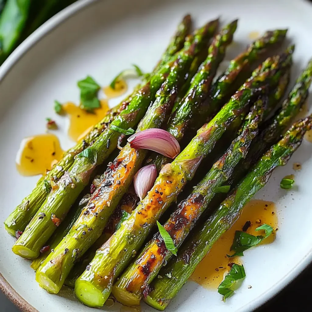 Roasted Asparagus with Garlic