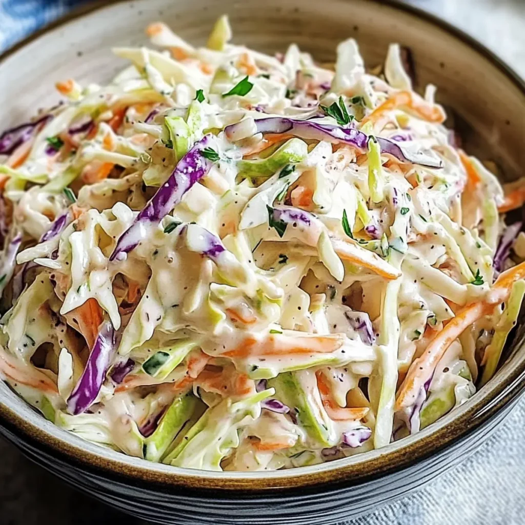 Secret Creamy Coleslaw Dressing